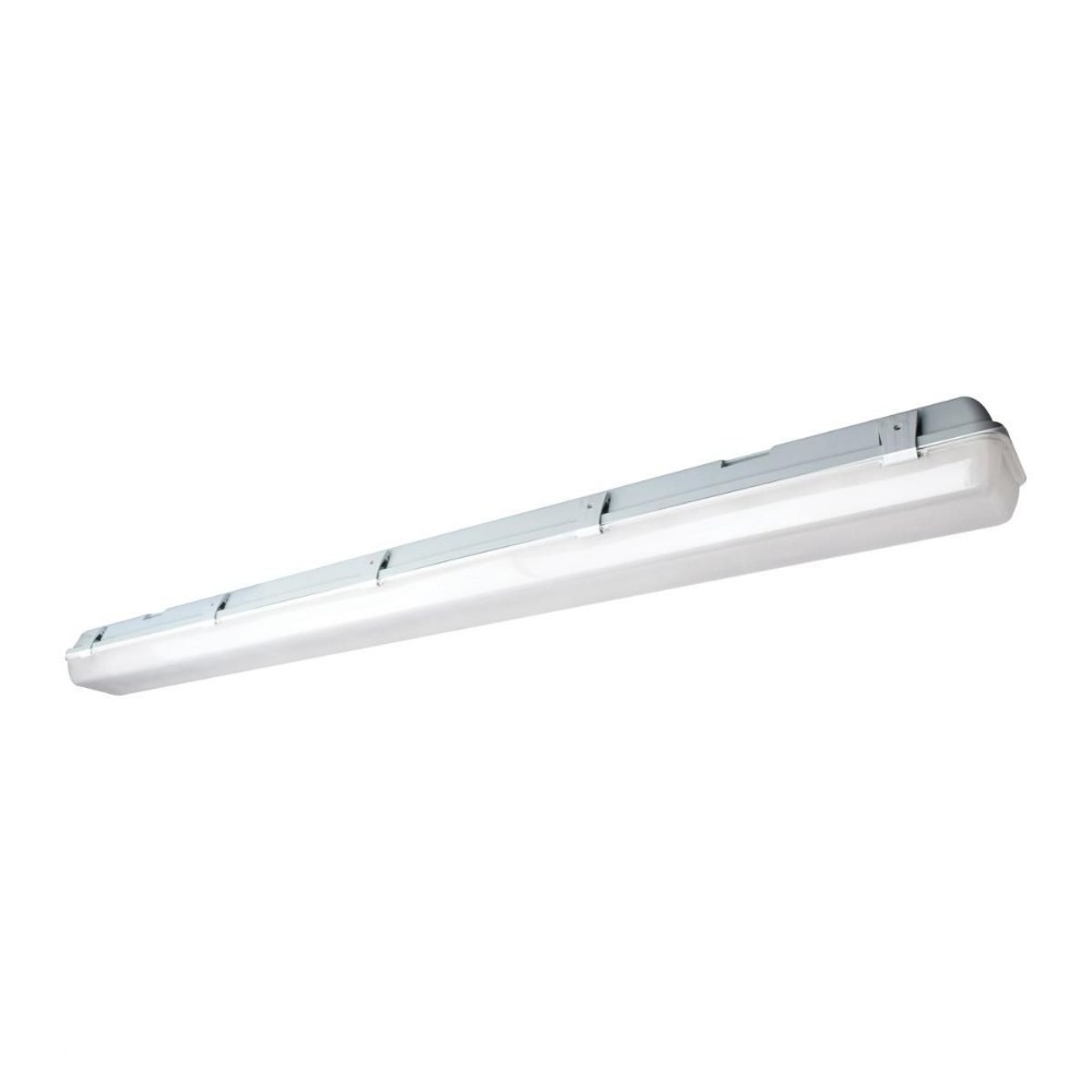 Nuvo Lighting-62/1061-29W 4000K 1 LED Vapor Proof Flush Mount-4.53 Inches Wide by 2.94 Inches High   White/Gray Finish