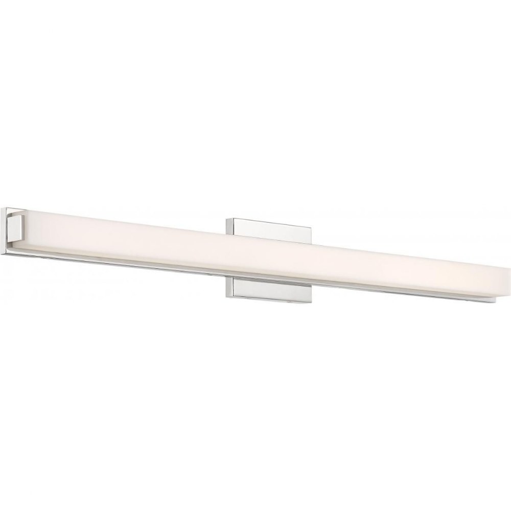 Nuvo Lighting-62/1103-Slick-39W 1 LED Bath Vanity-36 Inches Wide by 4.5 Inches High   Polished Nickel Finish