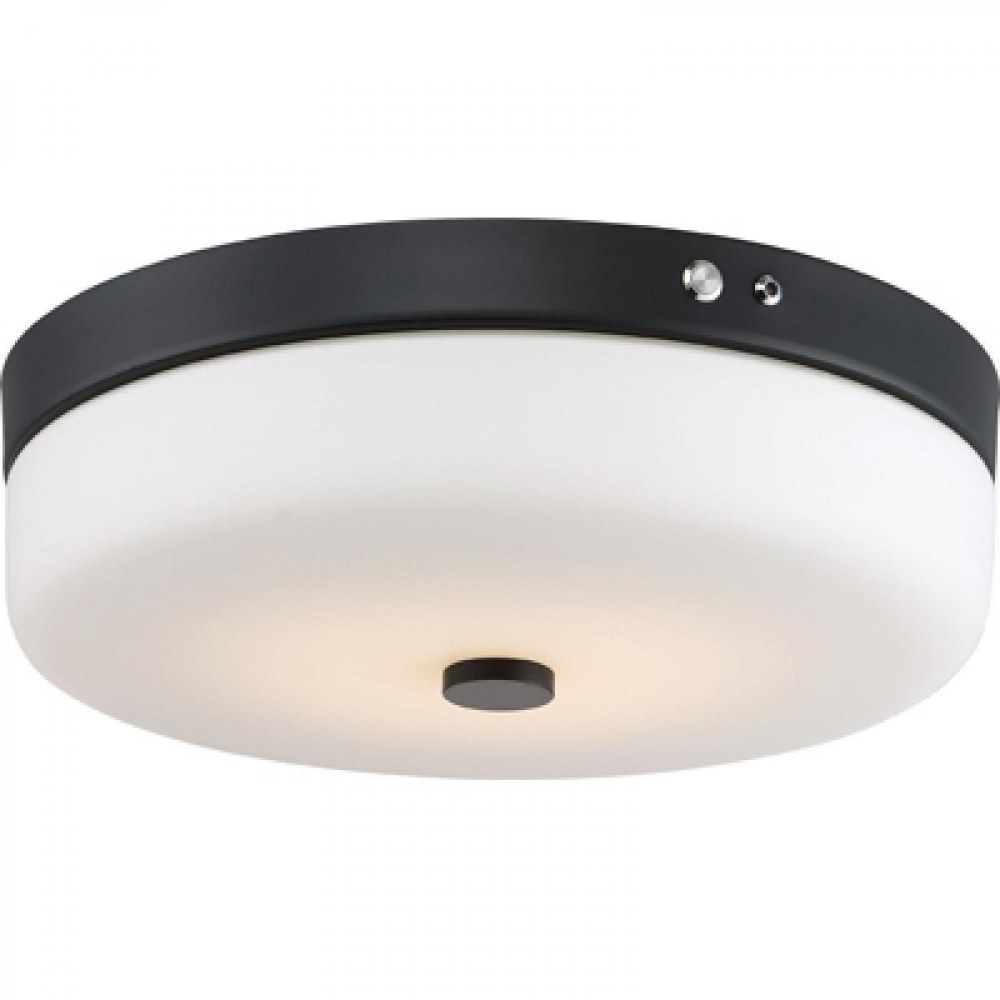 Nuvo Lighting-62/982-20W 1 LED Flush Mount with Battery Backup Ready-15 Inches Wide by 4.5 Inches High   Aged Bronze Finish