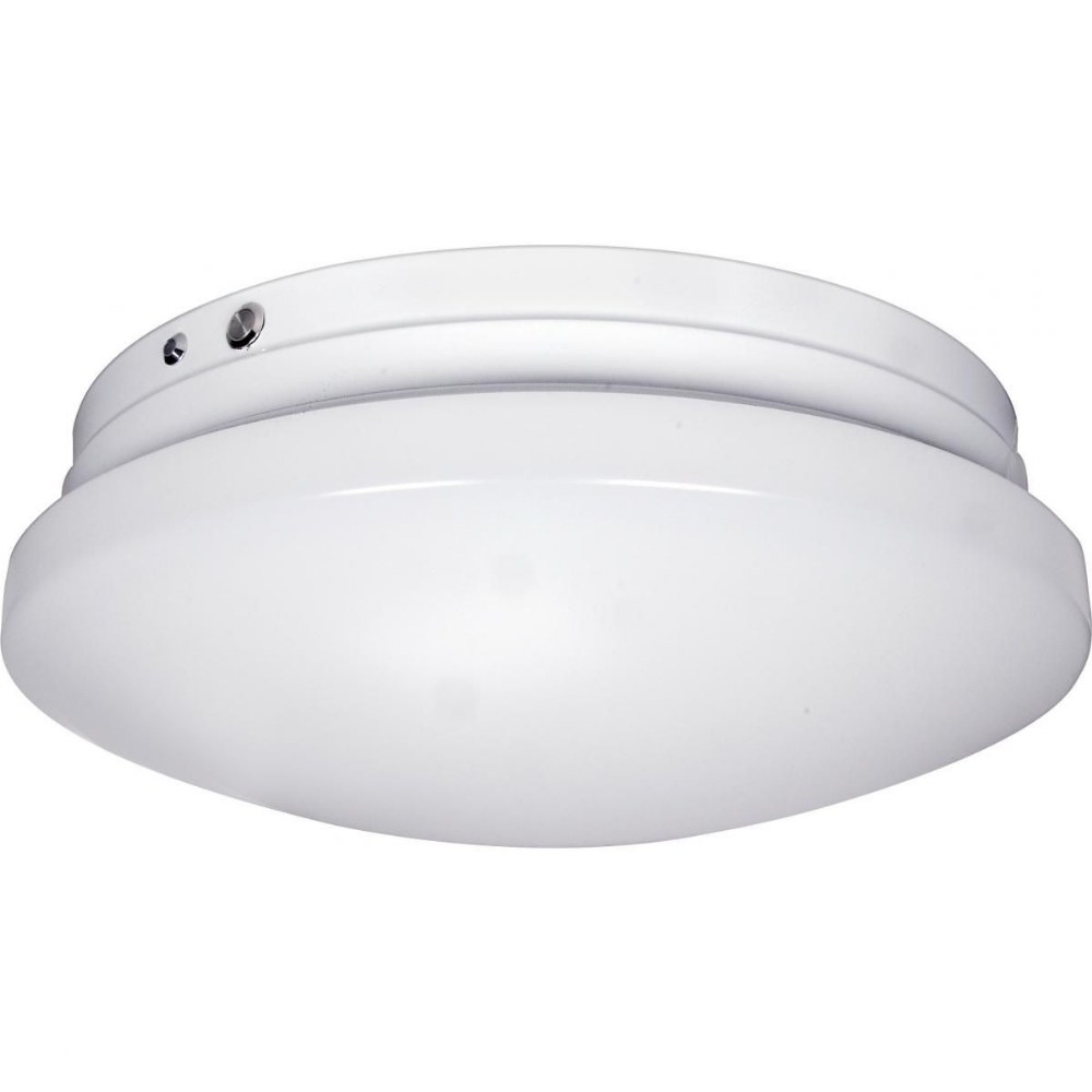 Nuvo Lighting-62/991-20W 1 LED Flush Mount with Battery Backup Ready 120-277V-14 Inches Wide by 4.75 Inches High   White Finish