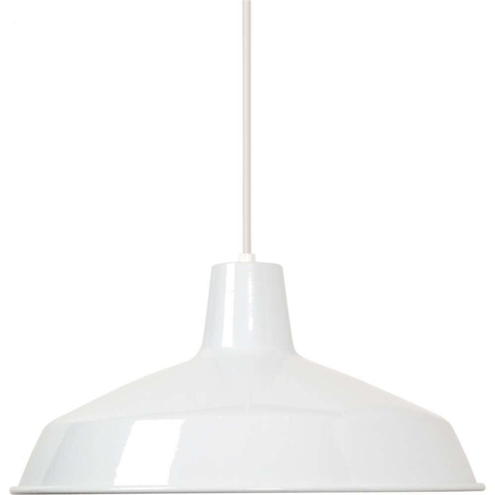 Nuvo Lighting-SF76/283-One Light Pendant-16 Inches Wide by 8.13 Inches High   White Finish