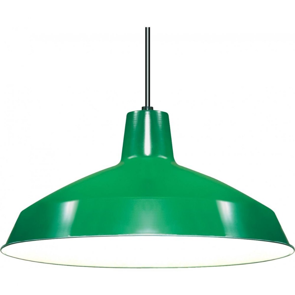 Nuvo Lighting-SF76/660-One Light Pendant-16 Inches Wide by 8.13 Inches High   Green Finish