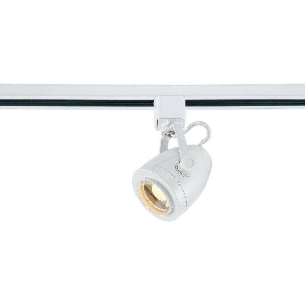 Nuvo Lighting-TH411-Back Track Head-2.75 Inches Wide by 2.75 Inches High White  Brushed Nickel Finish