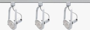 Nuvo Lighting-TK316-Three Light Gimbal Ring Track Kit-1.5 Inches Wide by 24 Inches High   White Finish