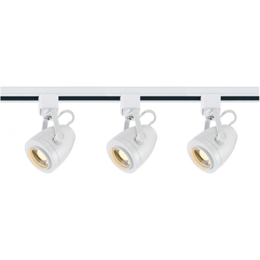 Nuvo Lighting-TK413-Back Track Kit-2.75 Inches Wide by 3.25 Inches High White  Brushed Nickel Finish