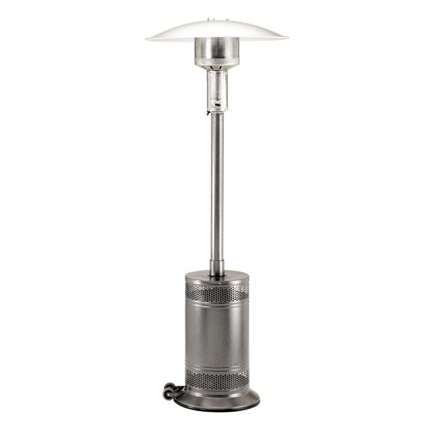 Patio Comfort-PC02J-90 Inch Portable Liquid Propane Patio Heater   Jet Silver Vein Finish