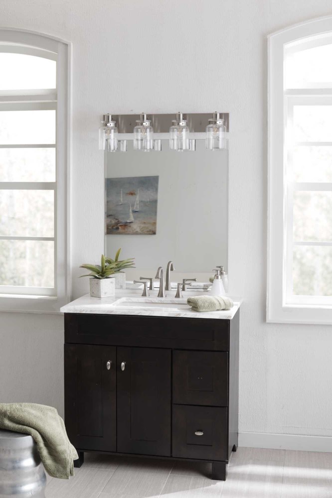 Progress Lighting Calhoun Collection 13.25 in 2-Light Antique Bronze Bathroom 