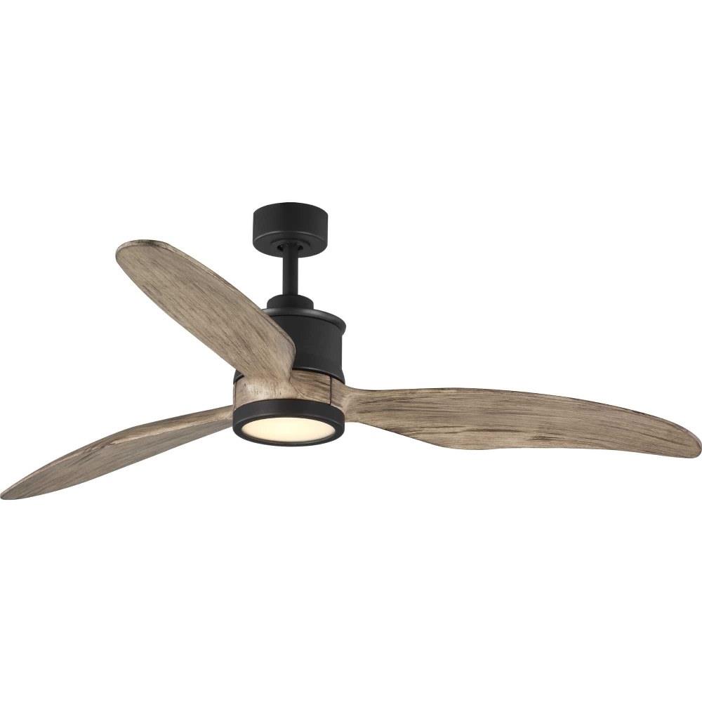 Progress Lighting P250002 Far 60 Farris 60 Inch Wide Ceiling Fan 1 Light Handheld Remote