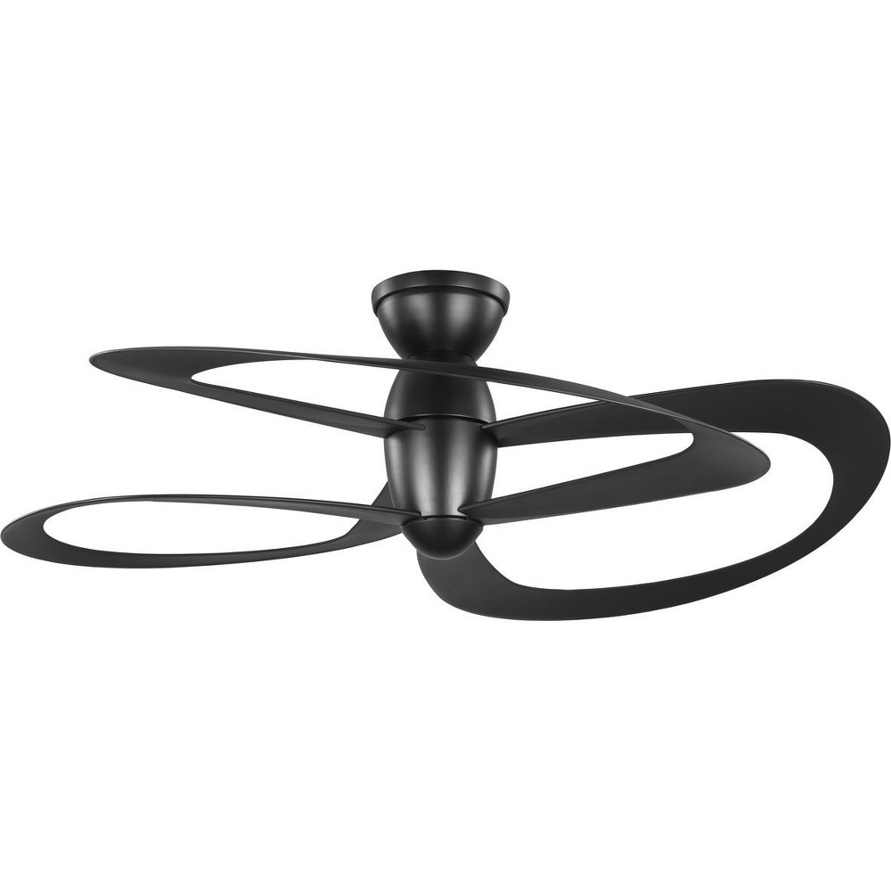 Progress Lighting P250063-031 Willacy - 48 Inch 3 Blade Ceiling Fan-Black Finish