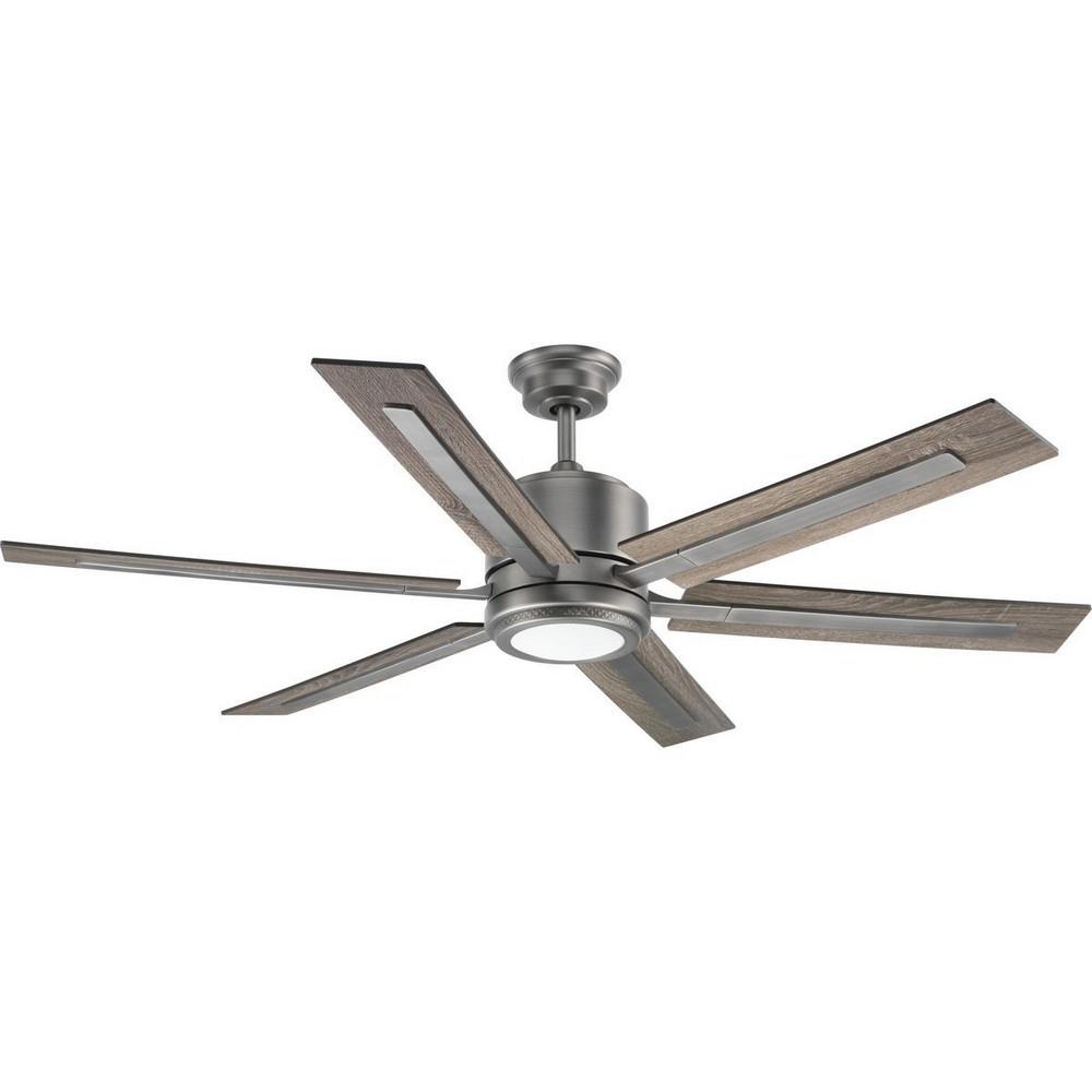 Progress Lighting P2586 8130k Glandon Wide Ceiling Fan 1 Light Handheld Remote In Transitional Style 60 Inches Wide By 1713 Inches High Progress Lighting P2586 8130k Glandon Wide Ceiling Fan 1 Light Handheld Remote In Transitional Style 60 Inches Wide By 1713 Inches High