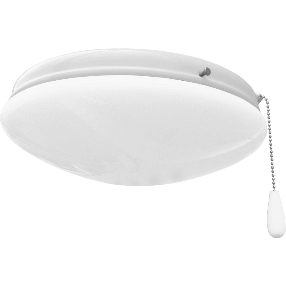 Progress Lighting-P2602-30WB-AirPro Light Kit - Wide - 2 Light in Transitional style - 10.5 Inches wide by 3.81 Inches high White  White Finish with Opal Glass