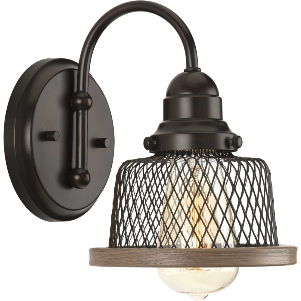 Progress Lighting-P300042-020-Tilley - 1 Light in Coastal style - 6.38 Inches wide by 8.5 Inches high Antique Bronze  Antique Bronze Finish