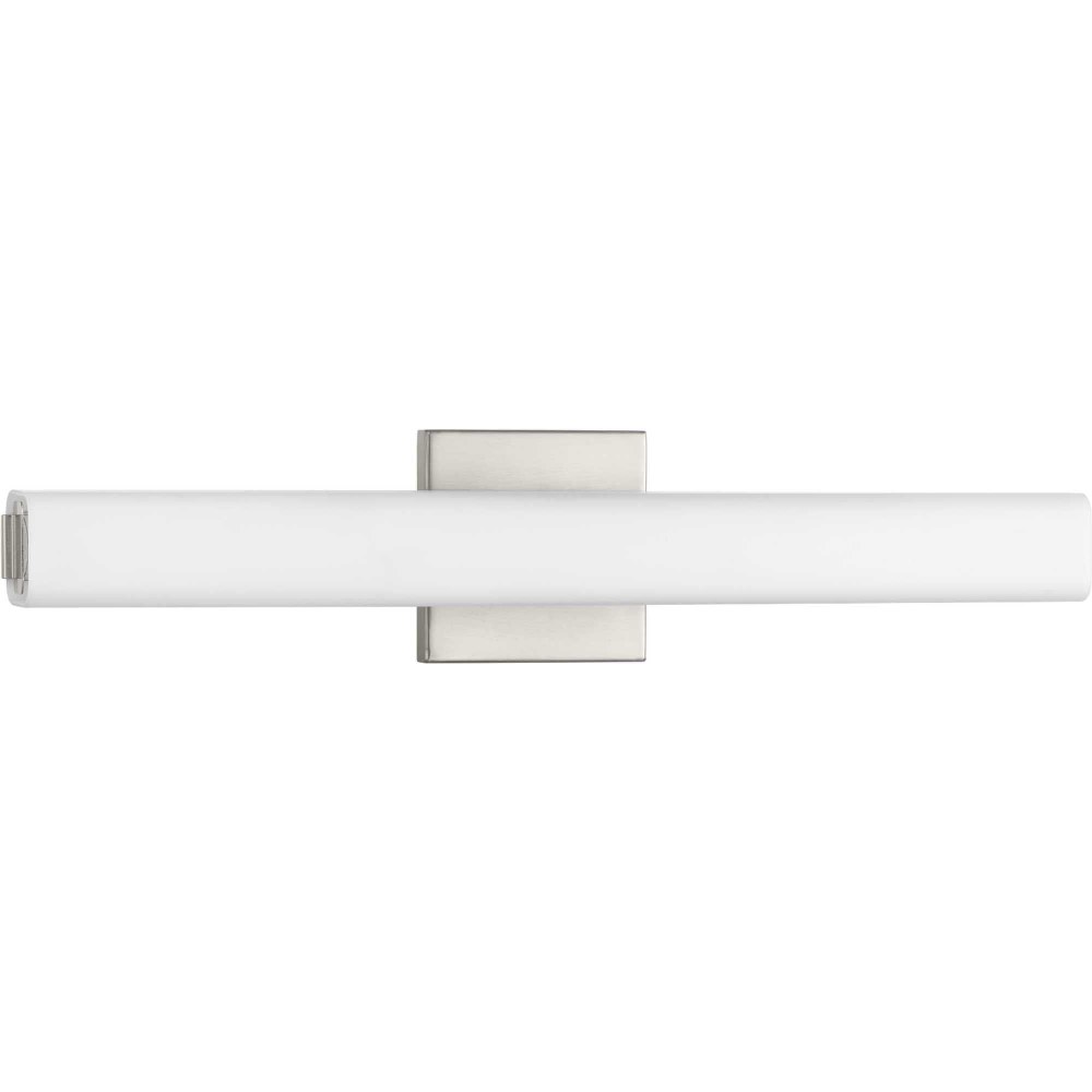 Progress Lighting-P300182-009-30-Beam LED - 1 Light - Square/Rectangular Shade in Modern style - 22.25 Inches wide by 4.75 Inches high Brushed Nickel  Brushed Nickel Finish with Etched Opal Glass