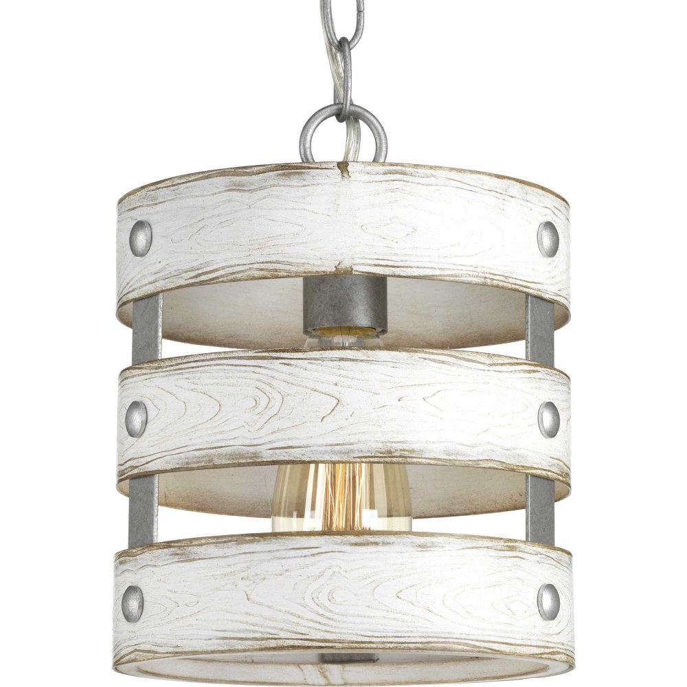 Progress Lighting-P500022-141-Gulliver - Pendants Light - 1 Light in Coastal style - 8.5 Inches wide by 10 Inches high Galvanized  Graphite Finish