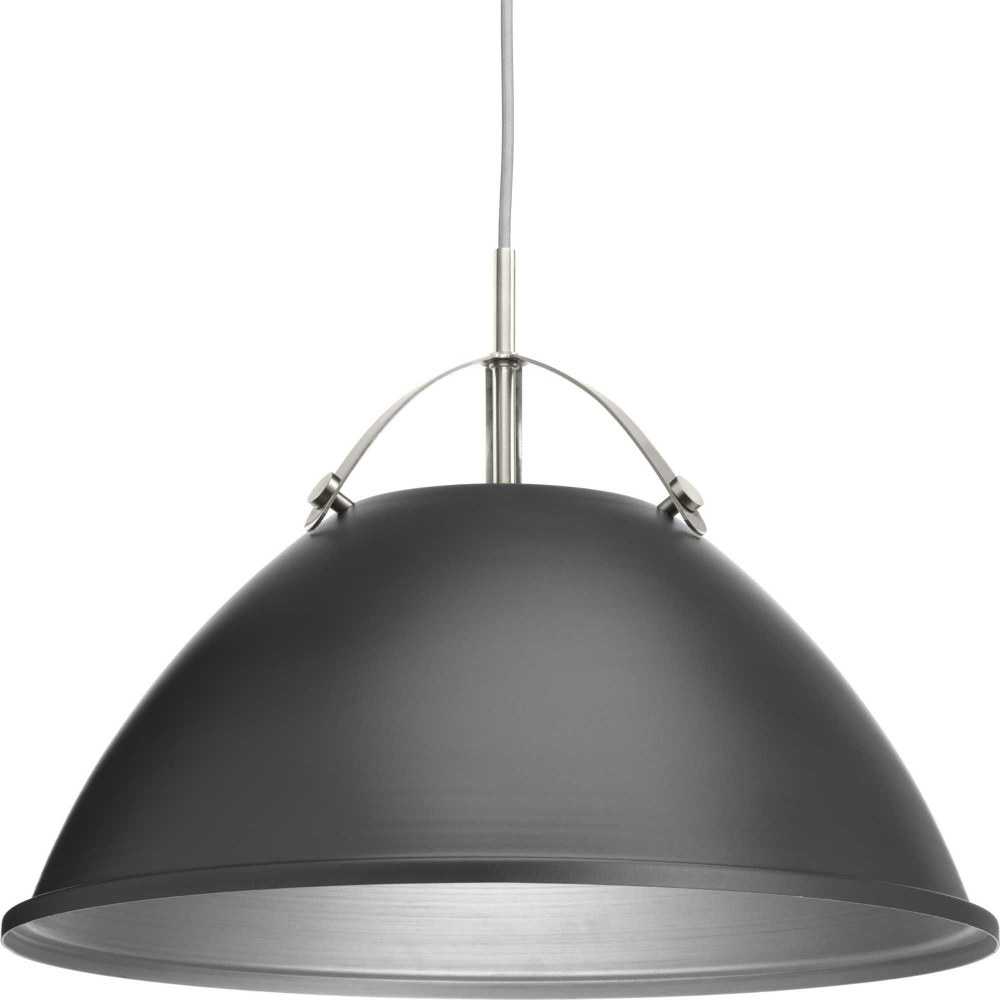 Progress Lighting-P500053-143-Tre - Pendants Light - 1 Light in Coastal style - 20 Inches wide by 14.5 Inches high Graphite  Graphite Finish