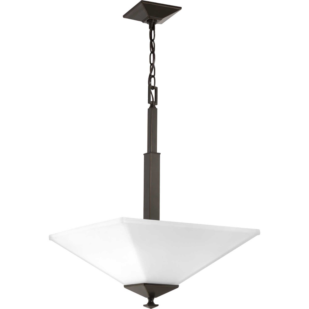 Progress Lighting-P500126-020-Clifton Heights - Pendants Light - 2 Light in Modern Craftsman and Farmhouse style - 16 Inches wide by 24.5 Inches high Antique Bronze  Brushed Nickel Finish with Etched 