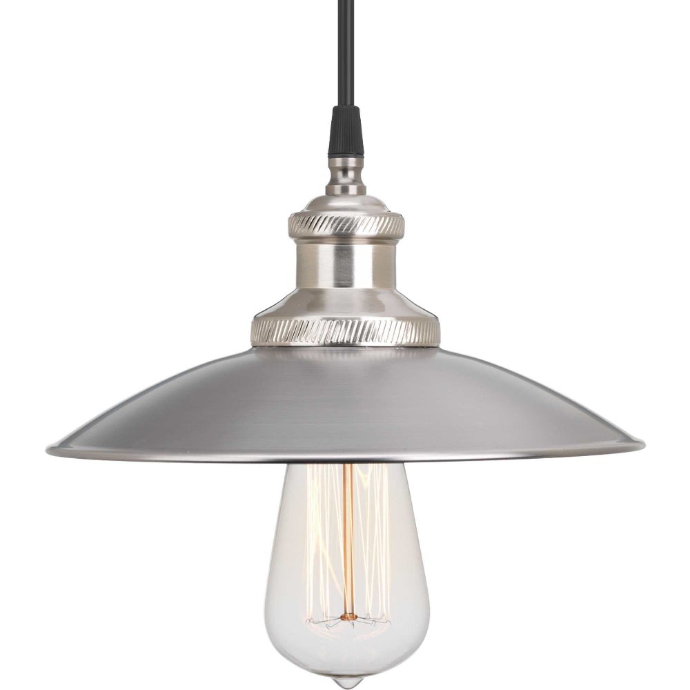 Progress Lighting-P5161-81-Archives - Pendants Light - 1 Light in Farmhouse style - 9 Inches wide by 5.13 Inches high Antique Nickel  Antique Nickel Finish