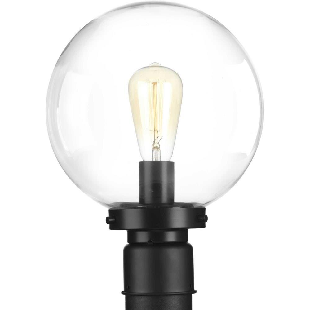 Globe One Light Outdoor Post Lantern