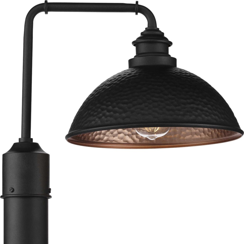 Progress Lighting-P540032-031-Englewood - Outdoor Light - 1 Light - in Farmhouse style - 12 Inches wide by 13.44 Inches high Black  Antique Bronze Finish