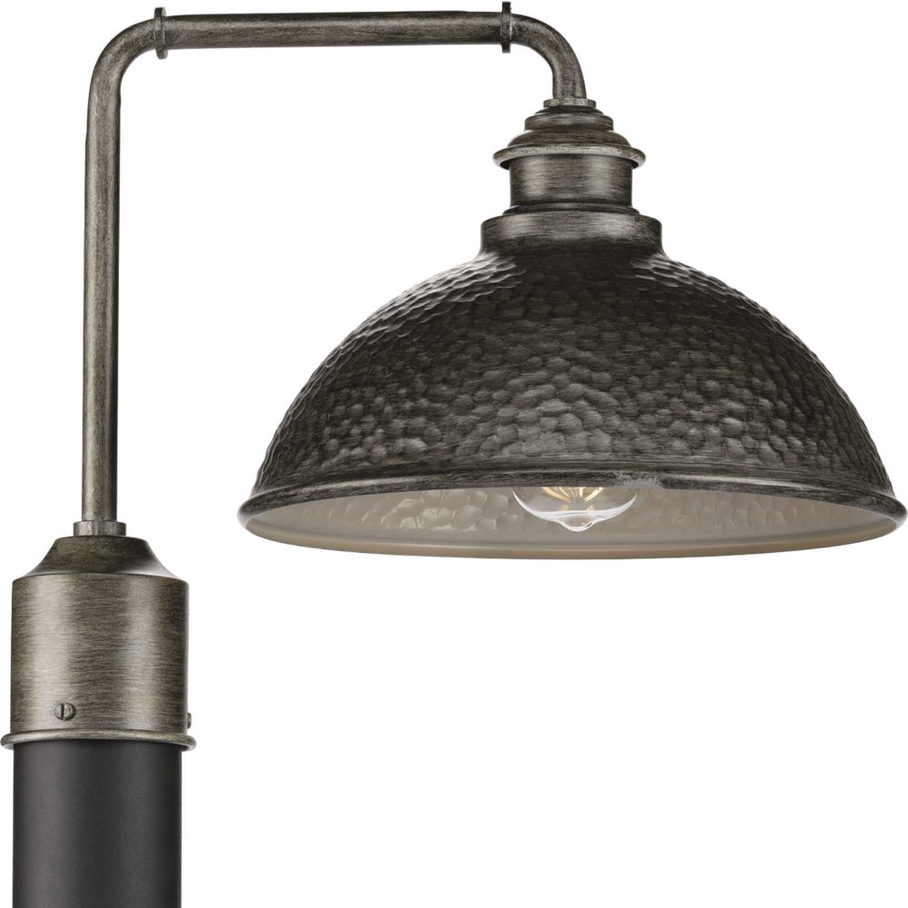 Progress Lighting-P540032-103-Englewood - Outdoor Light - 1 Light - in Farmhouse style - 12 Inches wide by 13.44 Inches high Antique Pewter  Antique Bronze Finish