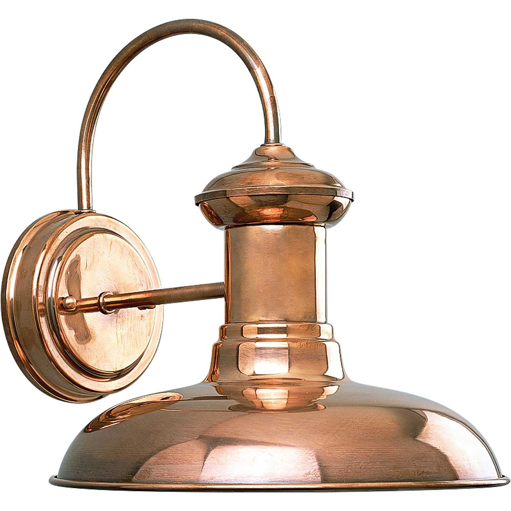 Progress Lighting-P5722-14-Brookside - Outdoor Light - 1 Light - in Coastal style Copper  Gilded Iron Finish