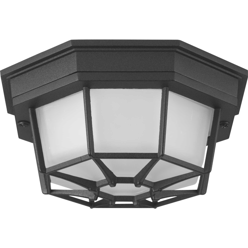 Progress Lighting-P3665-3130K9-Milford - 8.38 Inch 17W 1 LED Outdoor Flush Mount   Milford - 8.38 Inch 17W 1 LED Outdoor Flush Mount