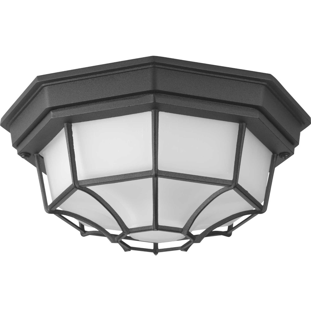 Progress Lighting-P3673-3130K9-Milford LED - Outdoor Light - 1 Light - Bowl Shade in Coastal style - 10.63 Inches wide by 4.88 Inches high   Milford LED - Outdoor Light - 1 Light - Bowl Shade in Coast