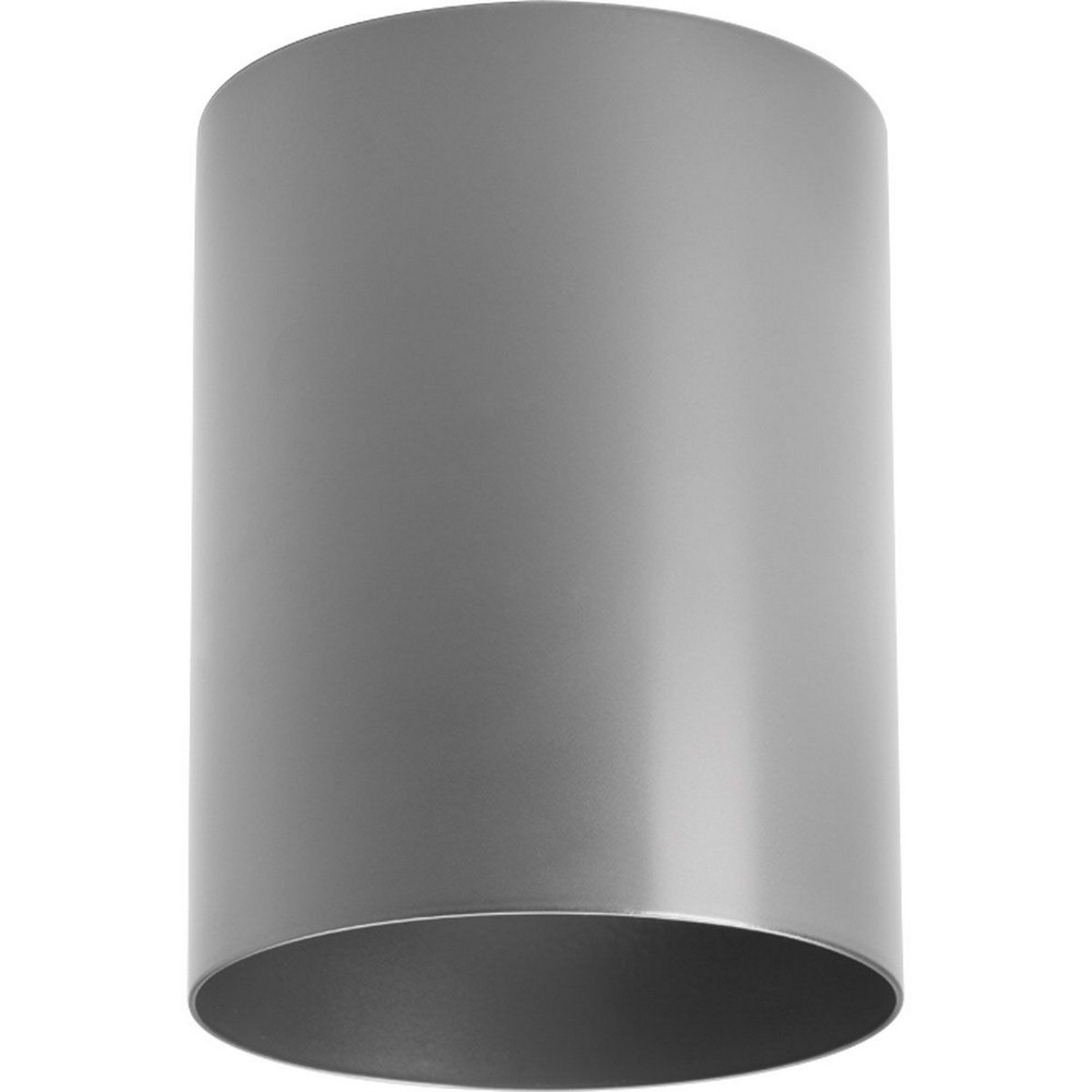 Progress Lighting-P5774-82/30K-Cylinder - 6.75 Inch Height - Outdoor Light - 1 Light - TRUE - Line Voltage - Wet Rated Metallic Gray LED Antique Bronze Finish