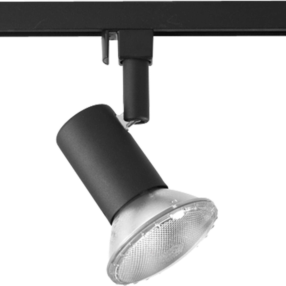 Progress Lighting-P6280-31-Track Head - Track Light - 1 Light in Modern style - 2 Inches wide by 4.88 Inches high Black  Black Finish