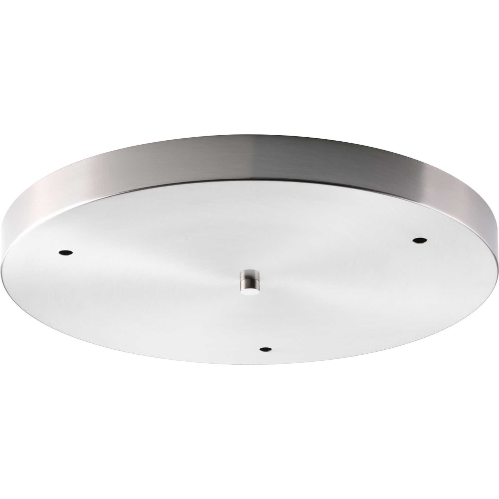 Progress Lighting-P8403-09-Accessory - Round Canopy in Utilitarian and Commodity style - 15.5 Inches wide by 1.38 Inches high Brushed Nickel  Antique Bronze Finish