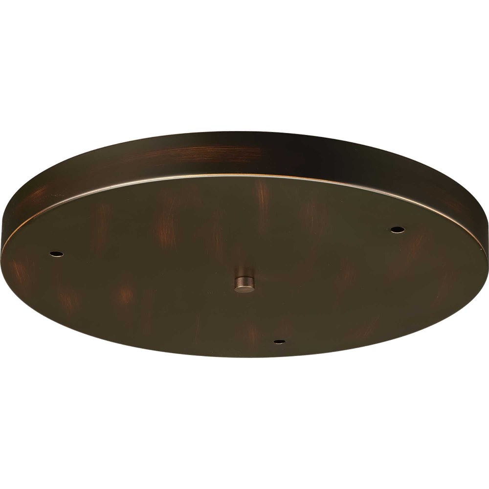 Progress Lighting-P8403-20-Accessory - Round Canopy in Utilitarian and Commodity style - 15.5 Inches wide by 1.38 Inches high Antique Bronze  Antique Bronze Finish