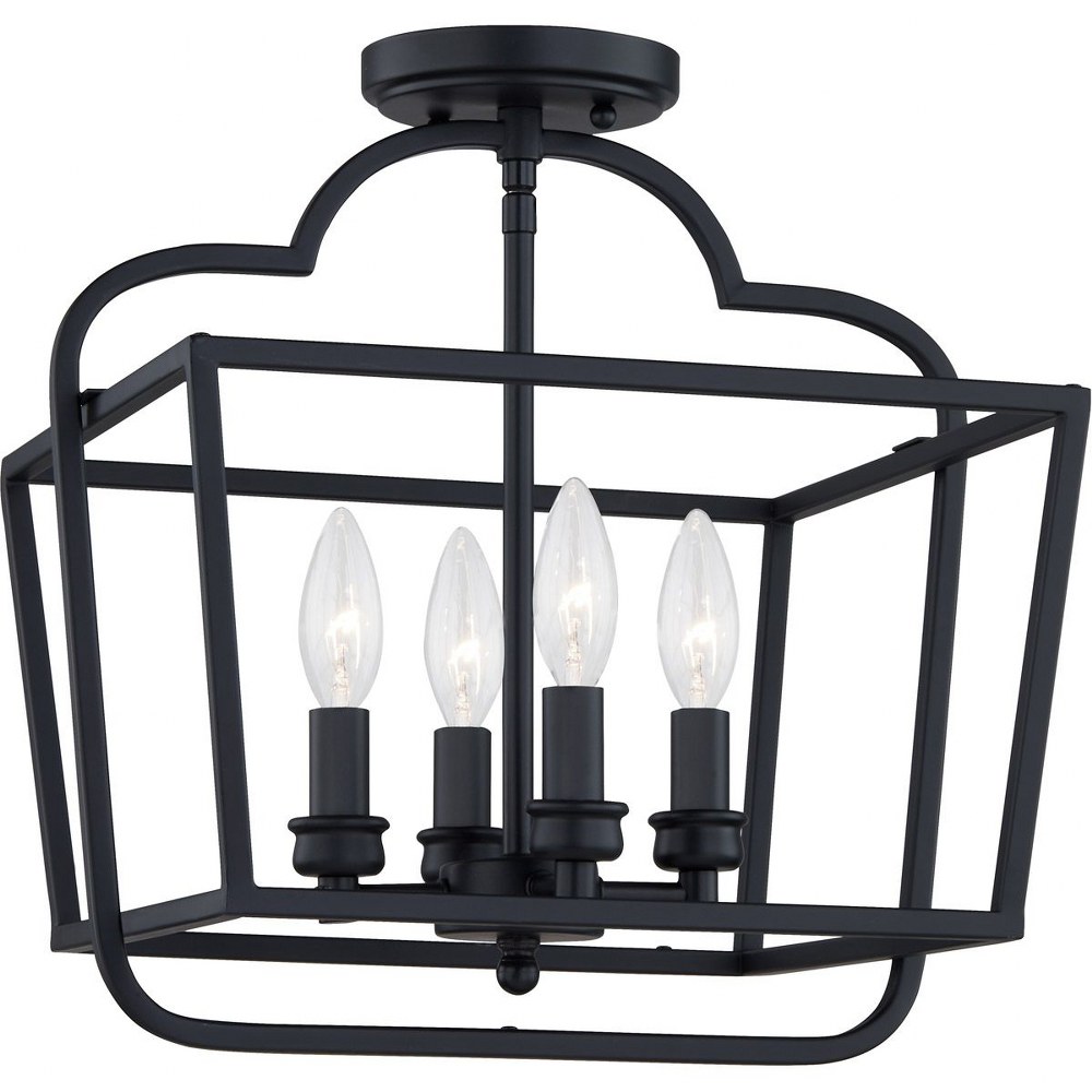 4423604 Quoizel Lighting-BLA1714MBK-Blanche - 4 Light Semi sku 4423604