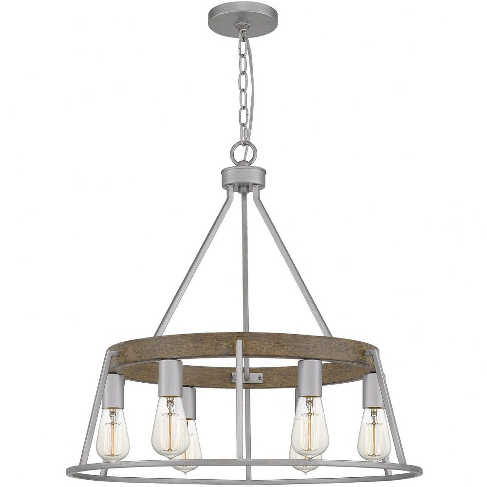 4236000 Quoizel Lighting-BRT5006BSR-Brockton Chandelier 6  sku 4236000