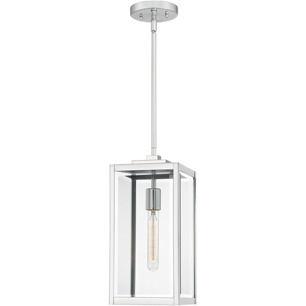 Quoizel Lighting-FER1507PK-Ferguson - 1 Light Small Mini Pendant in Transitional style - 10 Inches wide by 12.75 Inches high   Ferguson - 1 Light Small Mini Pendant in Transitional style - 10 Inches w