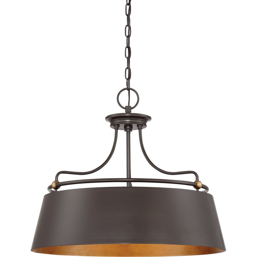 Quoizel Lighting-FV2824WT-Fairview - 4 Light Pendant   Western Bronze Finish