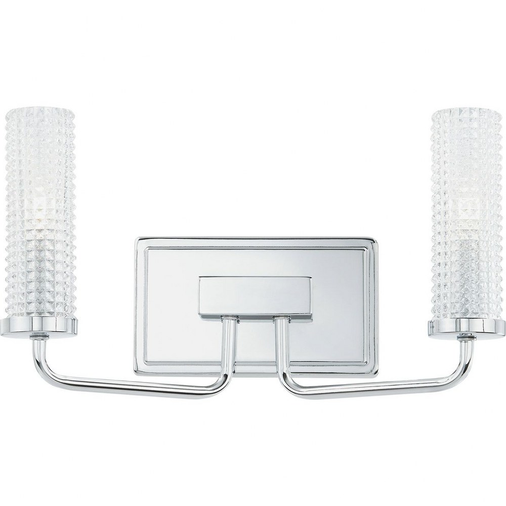 4423692 Quoizel Lighting-NOR8615C-Nora - 2 Light Medium Ba sku 4423692