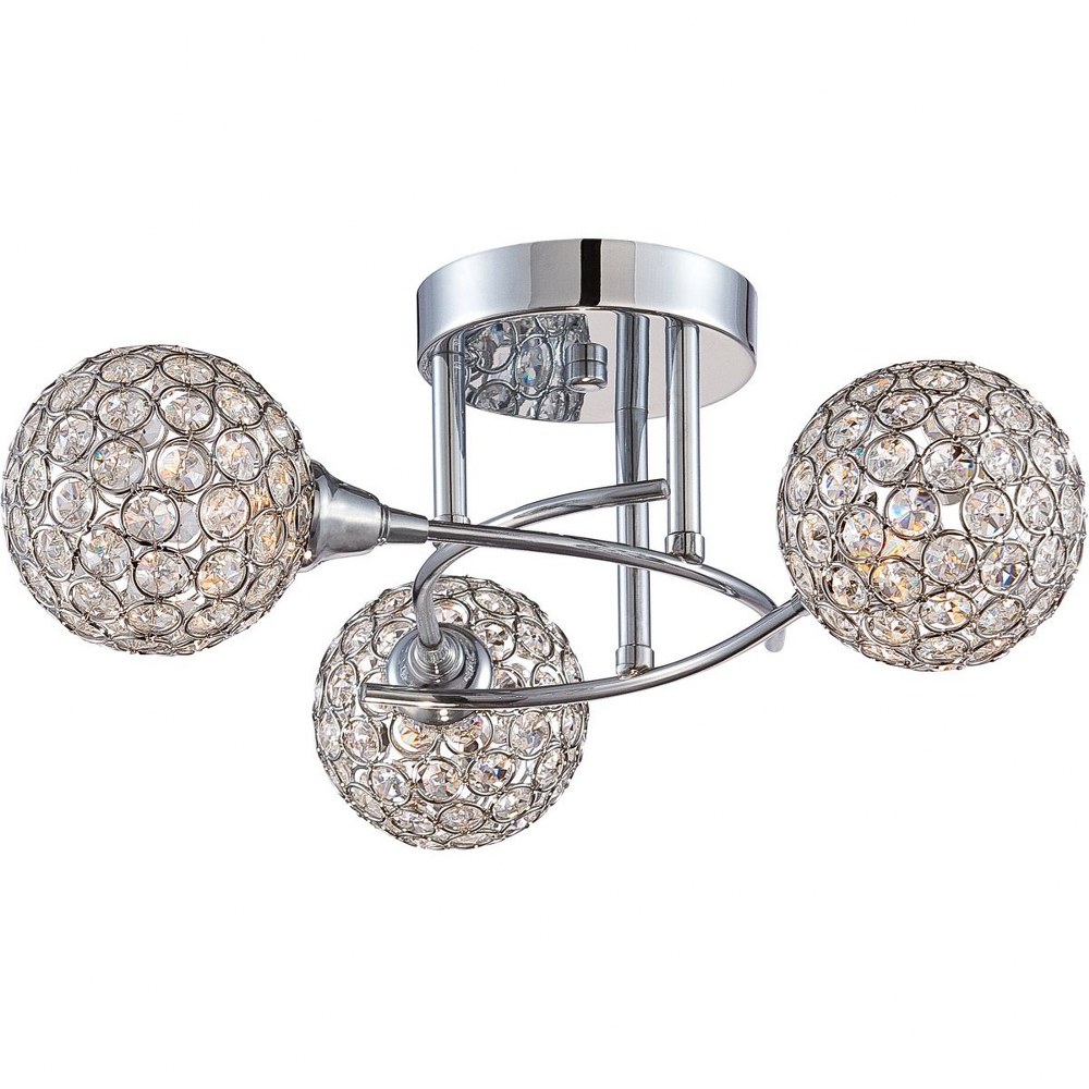 1809291 Quoizel Lighting-PCSR1716C-Platinum Shimmer - 3 Li sku 1809291