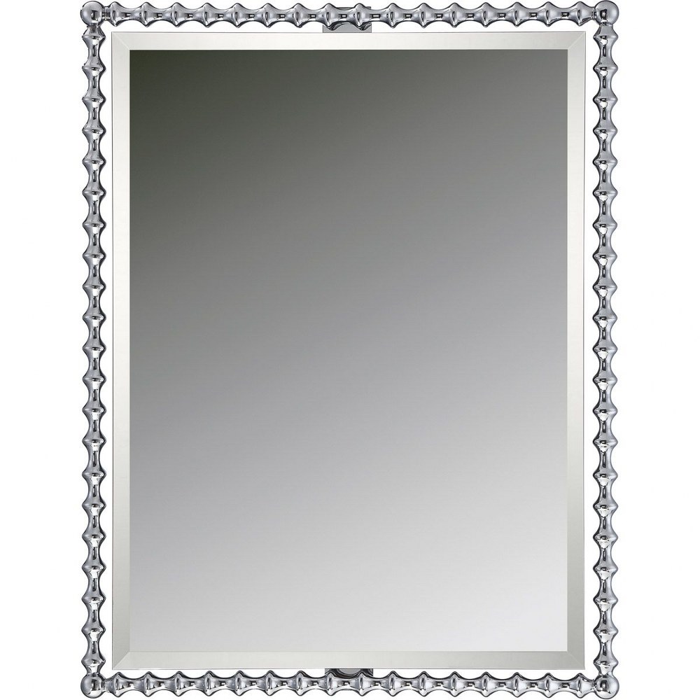 Quoizel Lighting-QR1864C-Reflections - Rectangular Light Mirror - 33 Inches high   Polished Chrome Finish