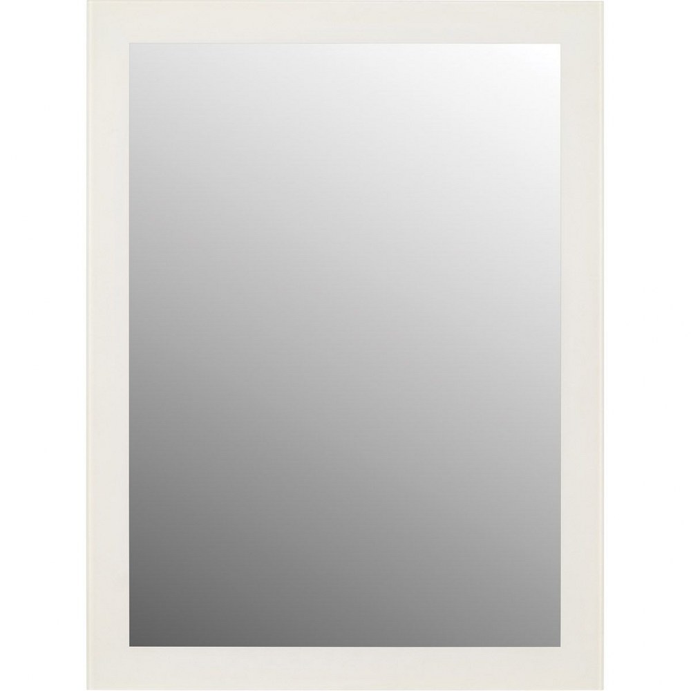 Quoizel Lighting-QR3700-Intensity - 24 Inch 37W 1 LED Square Mirror   White Finish