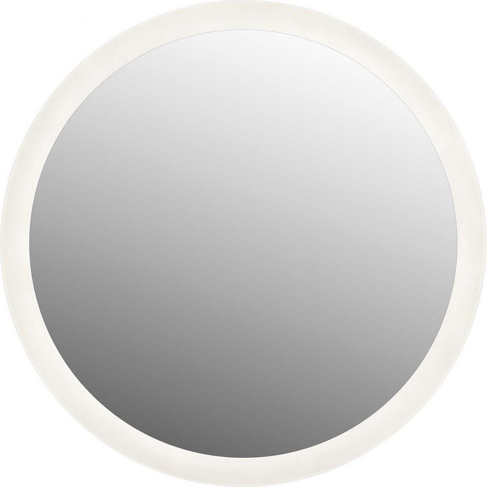 Quoizel Lighting Qr3702 Intensity 33 36w 1 Led Round Mirror