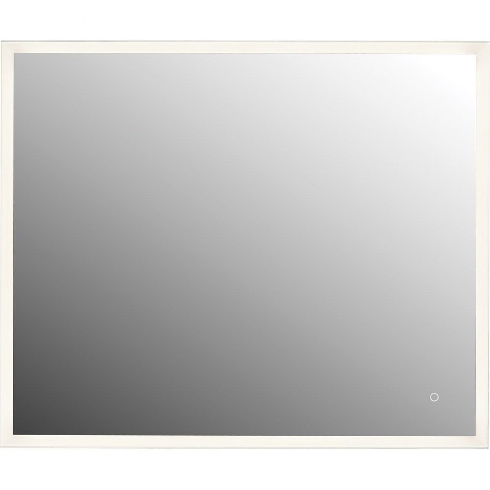 Quoizel Lighting-QR3703-Intensity - 30 Inch 30W 1 LED Square Mirror   White Finish