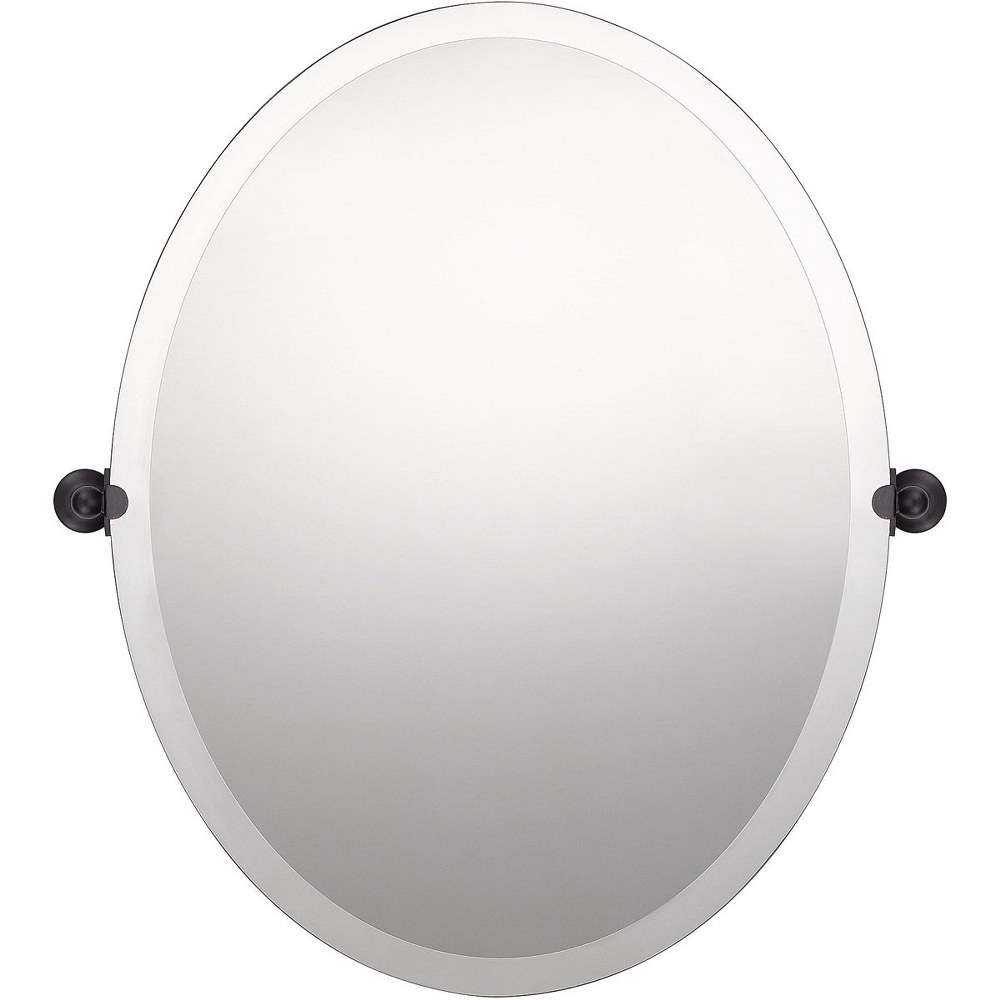 Quoizel Lighting QR5138 Impression - 28 Inch Oval Mirror Oil Rubbed ...