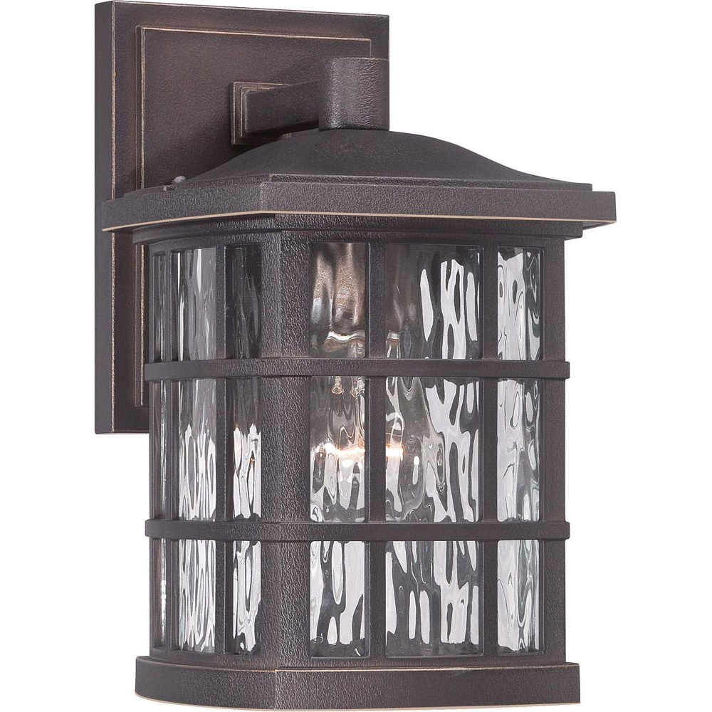 Quoizel Lighting-SNN8406PN-Stonington - 1 Light Outdoor Wall Mount - 10.5 Inches high made with Coastal Armour Palladian Bronze  Palladian Bronze Finish