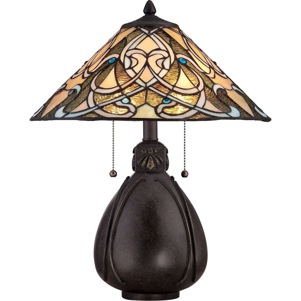 1809391 Quoizel Lighting-TF1846TIB-Tiffany - 19.5 Inch 2 L sku 1809391