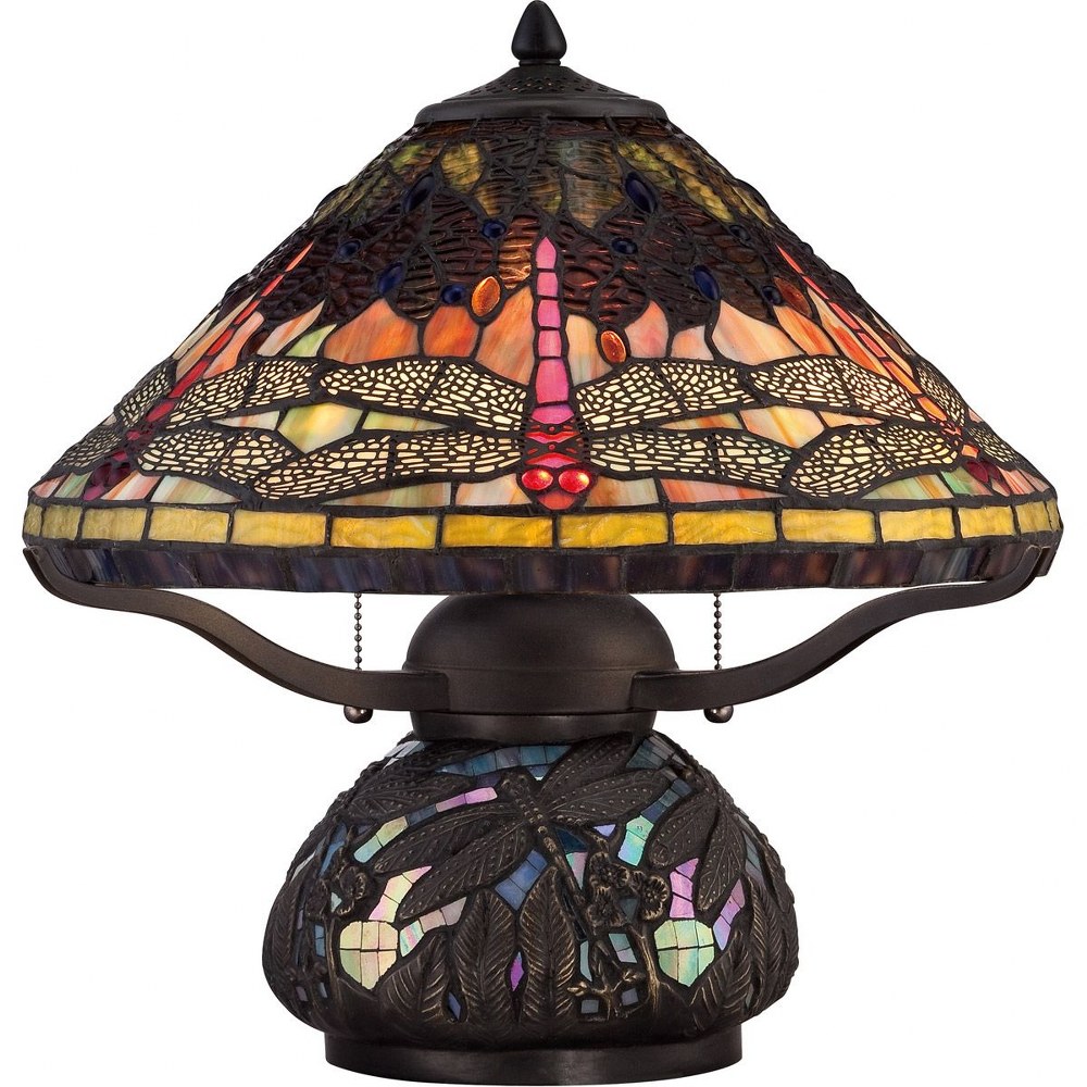 1809386 Quoizel Lighting-TF1851TIB-Tiffany - 16.5 Inch 2 L sku 1809386