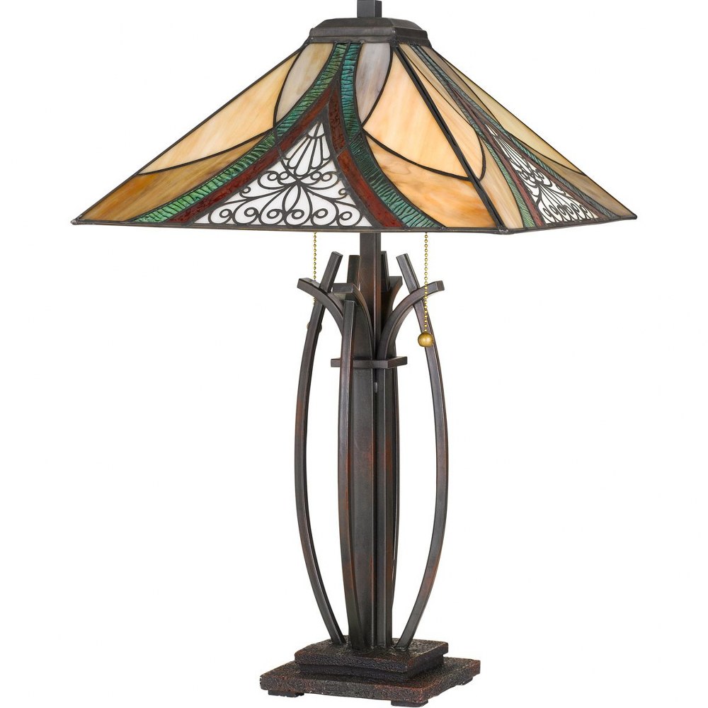 2749386 Quoizel Lighting-TF3342TVA-Tiffany - 24.75 Inch 2  sku 2749386