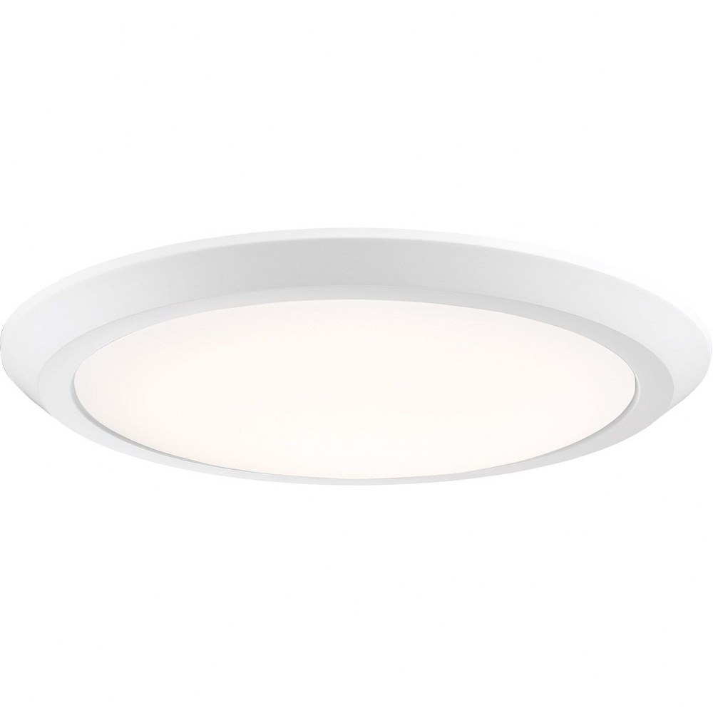 2749342 Quoizel Lighting-VRG1616W-Verge - 30W 1 LED Flush  sku 2749342