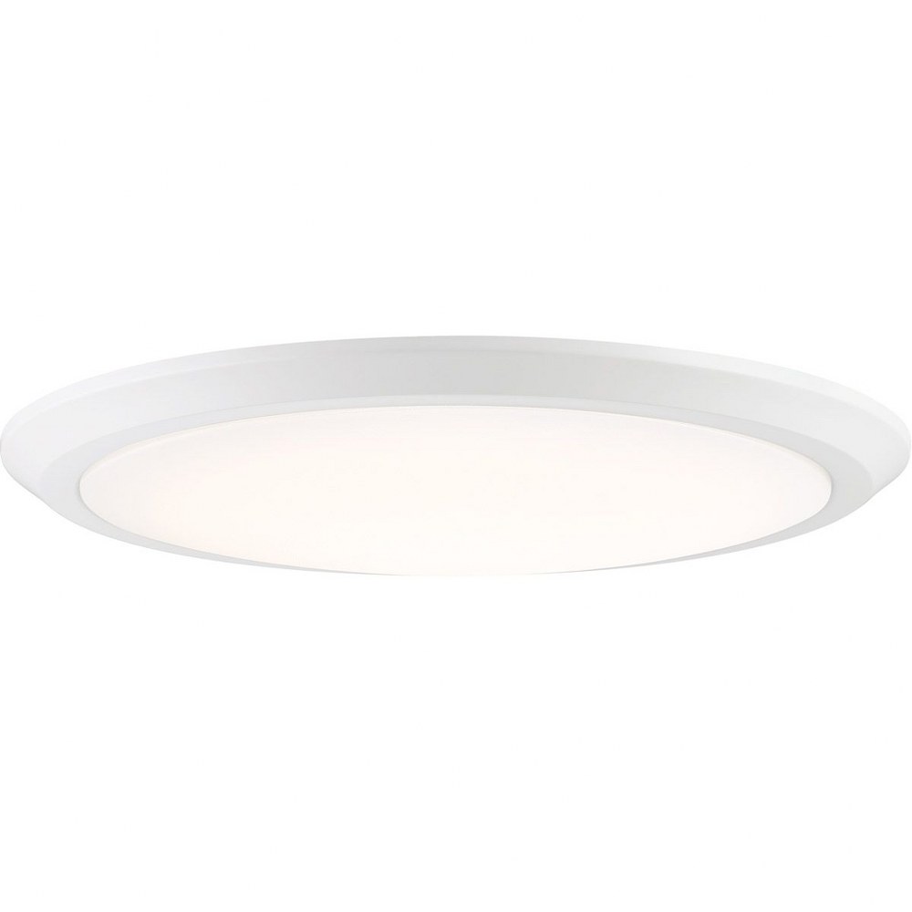 2749336 Quoizel Lighting-VRG1620W-Verge - 30W 1 LED Flush  sku 2749336