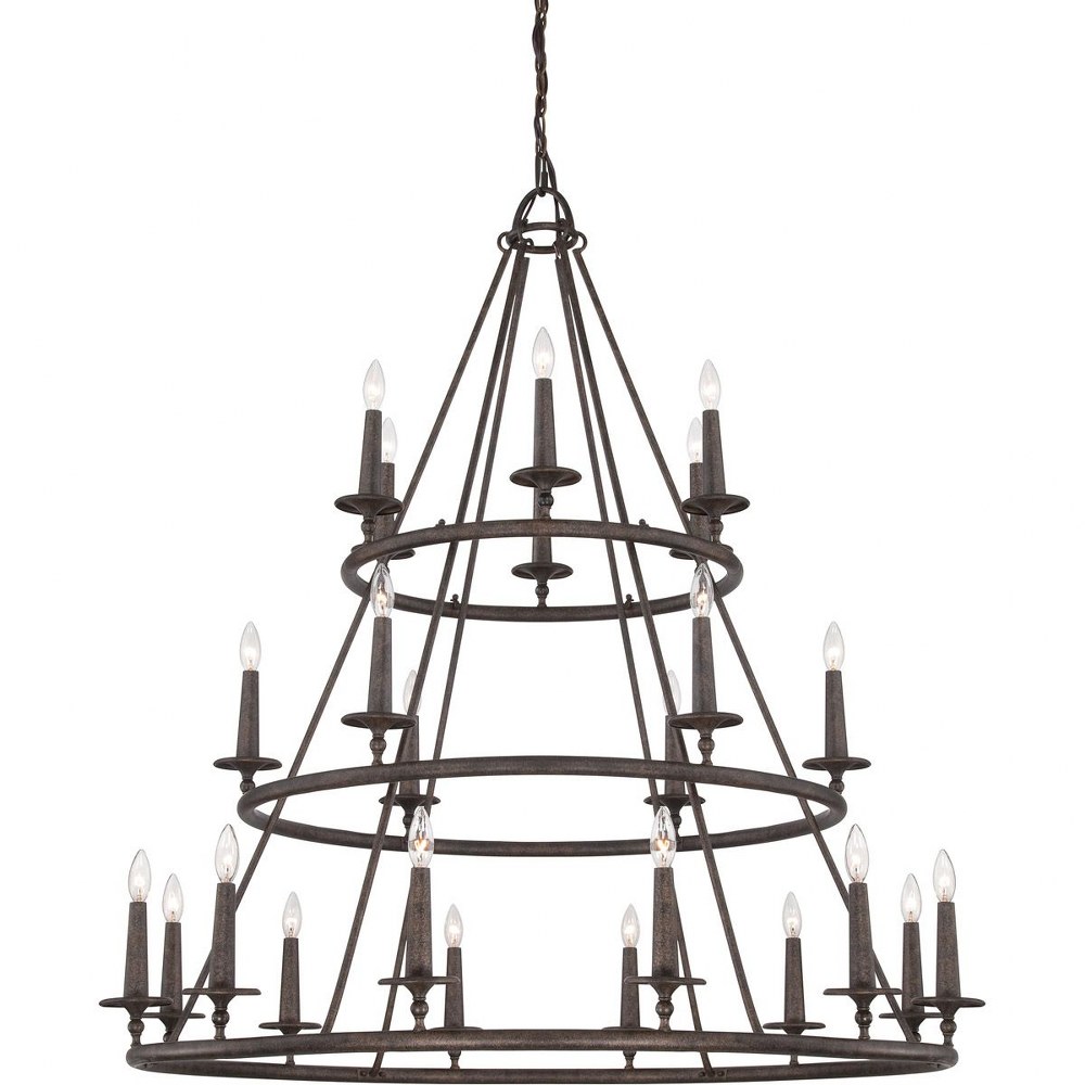 1663896 Quoizel Lighting-VYR5024ML-Voyager Chandelier 4 Li sku 1663896