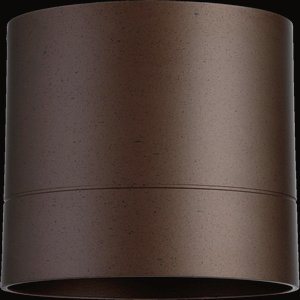 Quorum Lighting-320-86-Cylinder - 1 Light Flush Mount in Quorum Home Collection style - 4.25 inches wide by 7 inches high Oiled Bronze  Oiled Bronze Finish